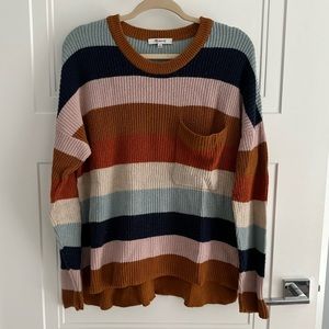 Multicolor fall sweater from madewell